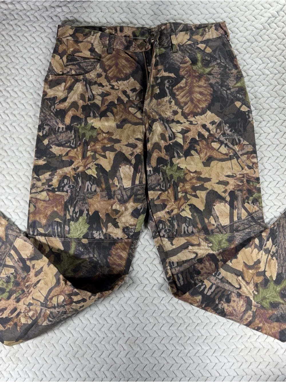 Men’s Vintage Wrangler Camo Mossy Oak Forest Floor Jeans Size 36x34